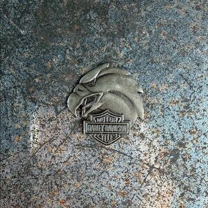 Harley-Davidson Silver Eagle Badge